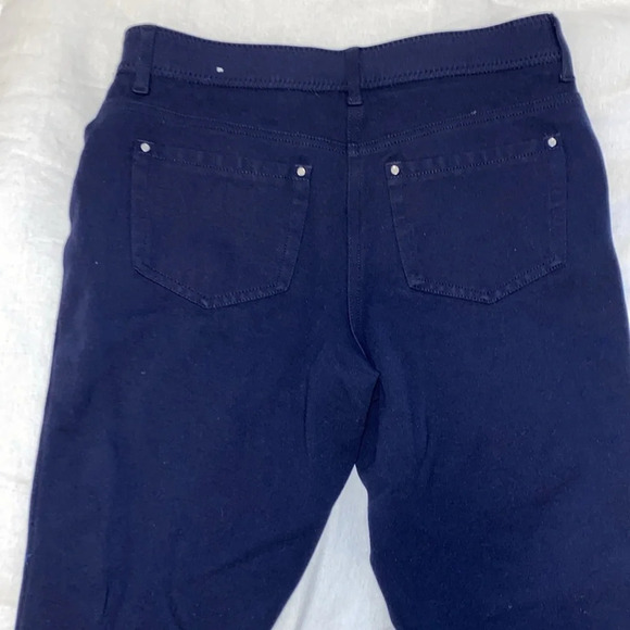 Chicos Navy Blue Pants - Picture 5 of 10